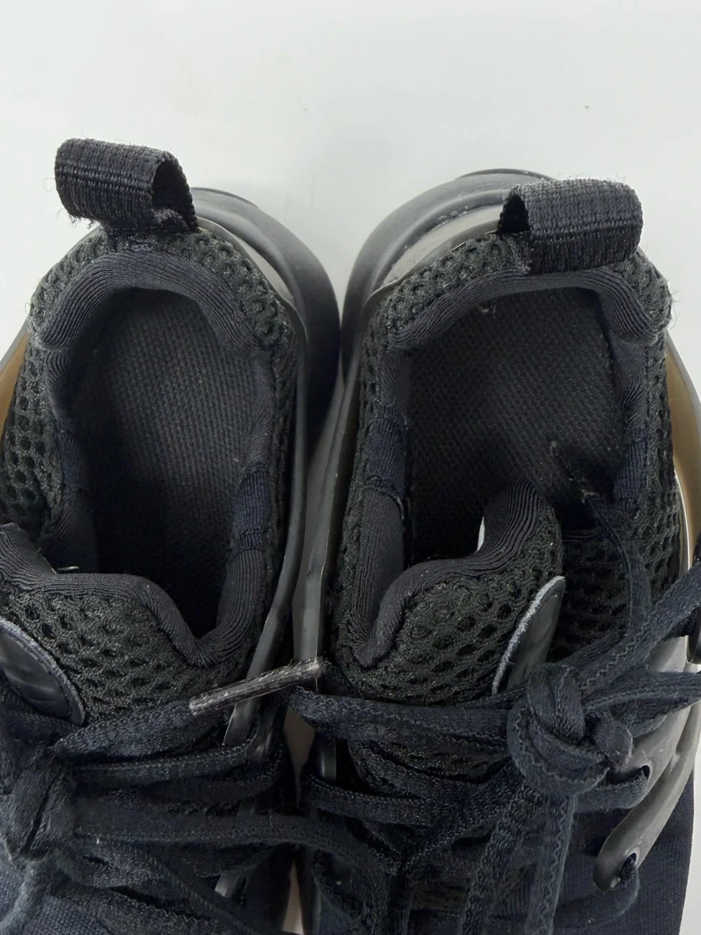 Nike Kids' Prestos Black Athletic Sneakers Sz.11